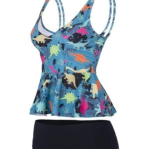 Tankini Swimsuit 2 Piece with Tummy Control
